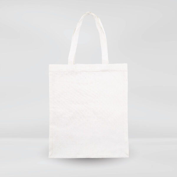 Thick White Canvas Tote Bag 12oz