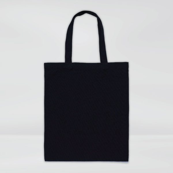 Black Canvas Tote Bag 10oz