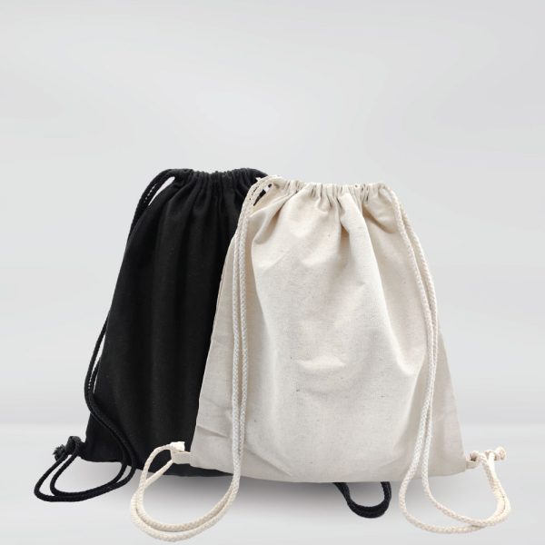 Canvas Drawstring Backpack