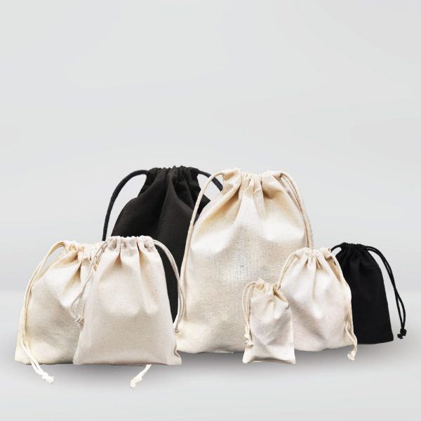 Canvas Drawstring Pouch