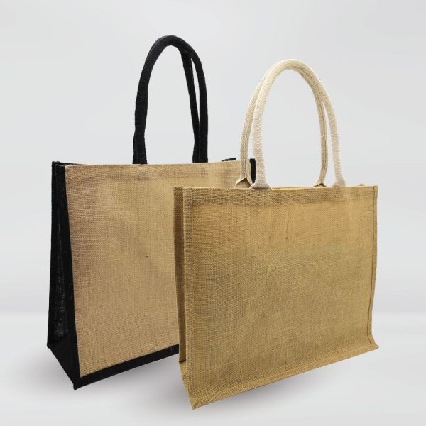 Big Jute Tote Bag