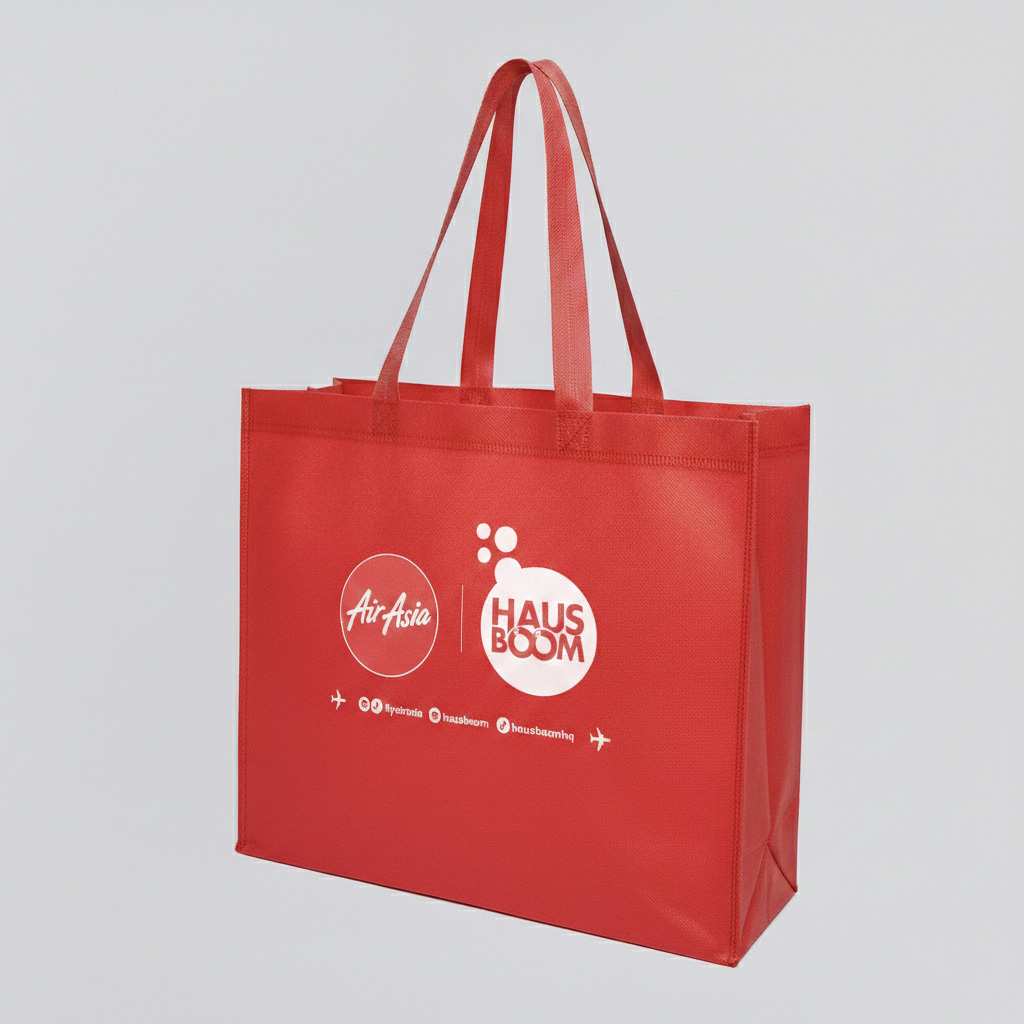 Commemorative Non-Woven Bag - Eco-Friendly Airline Souvenir Tote