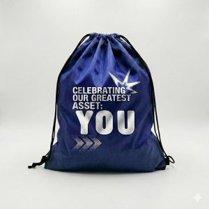 Corporate Team Building Kit Drawstring Backpack