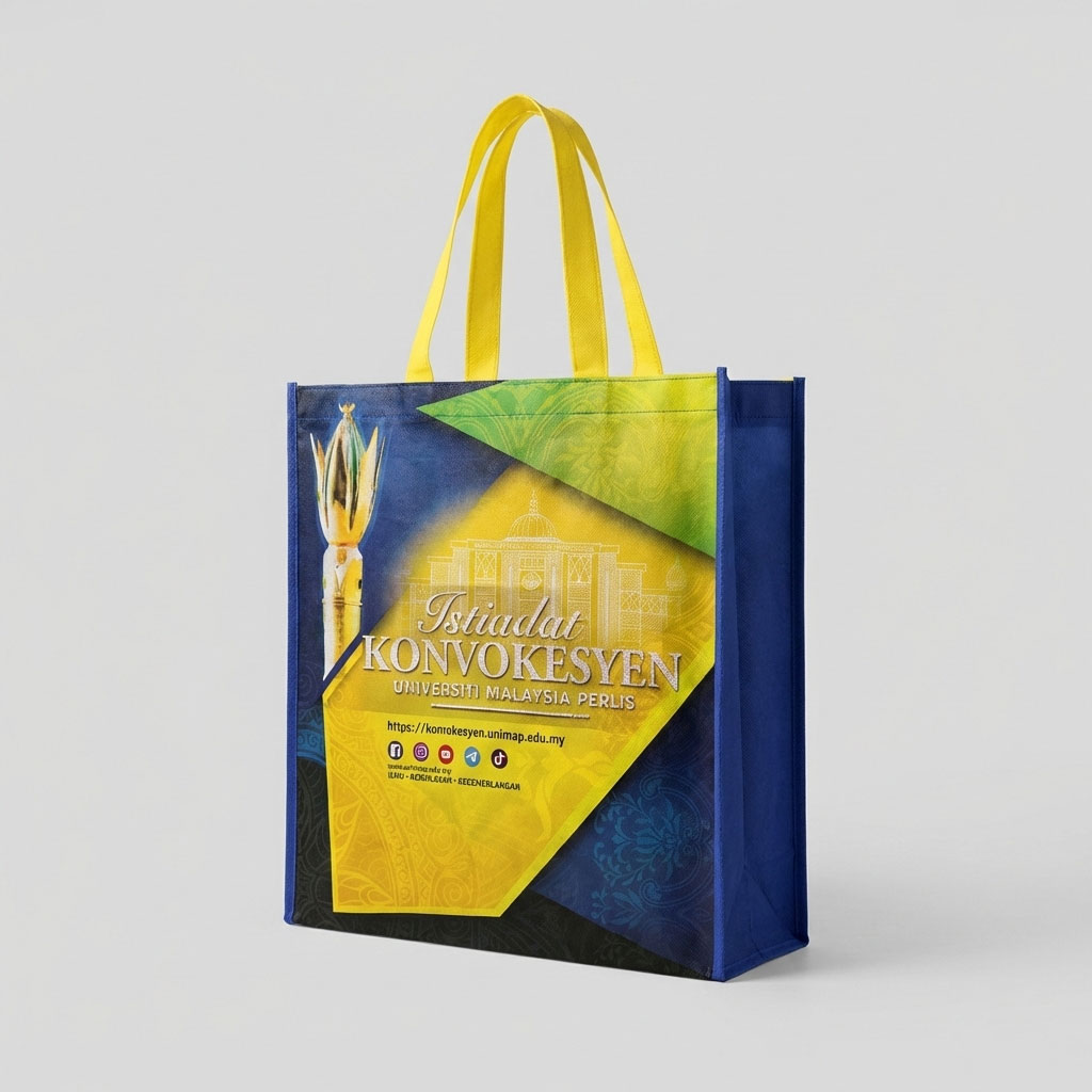 Official Institutional Goodie Bag – Custom Printed Event Carrier