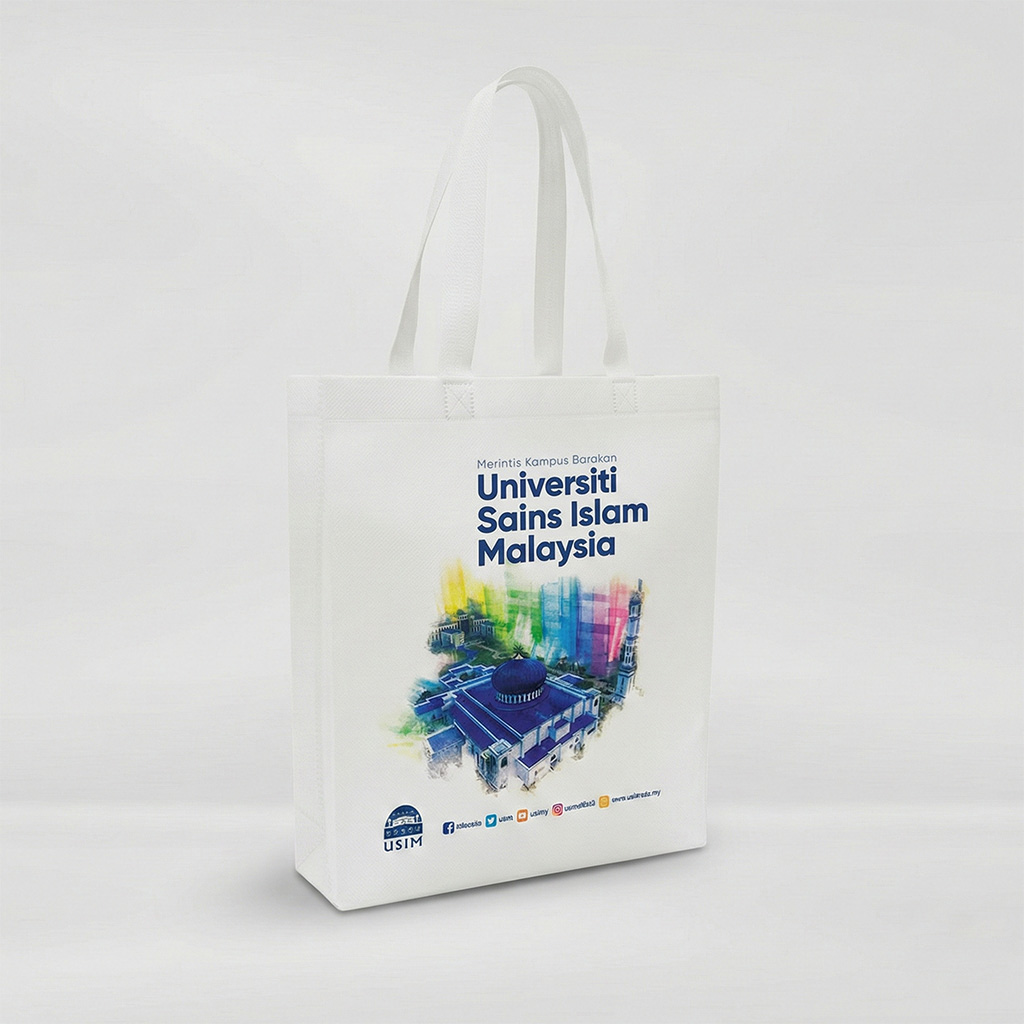 Custom University Event Bag – High-Quality Non-Woven Tote with Full Color Print